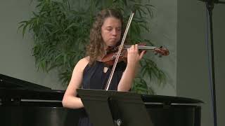 Amy Beach Romance for violin amp piano Op 23 Tiffany Steinweg violin amp Grant Steinweg piano [upl. by Rafiq]