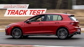 2023 Volkswagen Golf GTI  MotorWeek Track Test [upl. by Brinson84]