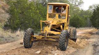 CAT 12 Motorgrader Blade Work [upl. by Matthiew75]