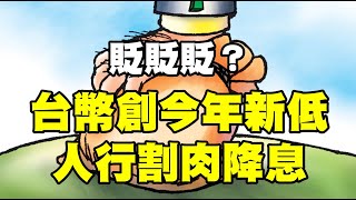 貶貶貶？台幣創今年新低 人行割肉降息 20230620《楊世光在金錢爆》第3126集 [upl. by Nesto]