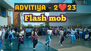 Advitiya2❤️23  Flash Mob 💃🕺 KLEIT 🎉💫 Hubballi  Dharwad ✨ Event started 🎊  Video 2 [upl. by Gianna]