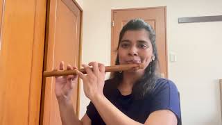 Aagaya vennilave  Ilayaraja  flute cover [upl. by Enalahs557]