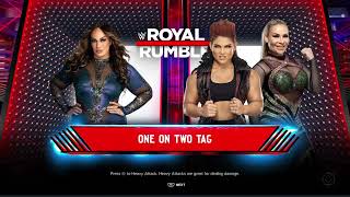 WWE 2K24 Nia Jax Entrance wwe2k24 niajax [upl. by Suivart786]