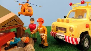 Fireman Sam Toys Episode 4 Norman in Danger Wallaby 2 Toy 2018 Fireman Sam Mountain Rescue Center [upl. by Aivatahs]