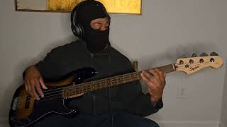 The Isley Brothers  Footsteps in the Dark Bass Cover [upl. by Childs]