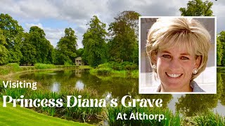 Visiting Princess Diana’s Grave at Althorp [upl. by Nerb537]