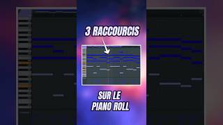 3 RACCOURCIS pour le PIANO ROLL de FL Studio shorts flstudio [upl. by Benoit]