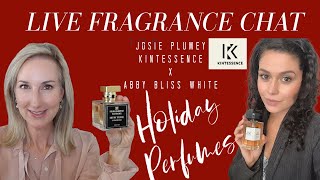 Josie Plumey of Kintessence  Abby Bliss White LIVE Fragrance Chat [upl. by Leitman953]