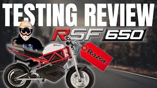 RSF650 TESTING REVIEW [upl. by Bjork943]