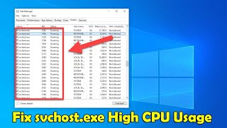 How to Fix svchostexe High CPU Usage in Windows 10 [upl. by Alokin]