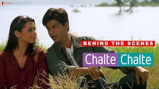 Behind The Scenes  Chalte Chalte  Rani Mukherji Shah Rukh Khan  A Film By Aziz Mirza [upl. by Etennaej]