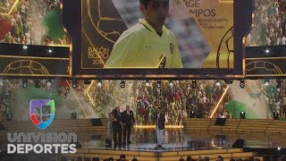 Jorge Campos el reconocimiento a la trayectoria en el Balón de Oro [upl. by Husain]