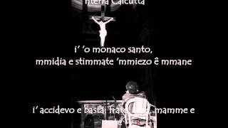 quotCrucifixusquot di Enzo Avitabile con testo [upl. by Newlin232]