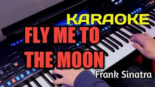 Frank Sinatra Fly Me To The Moon Karaoke Version [upl. by Nosaj529]