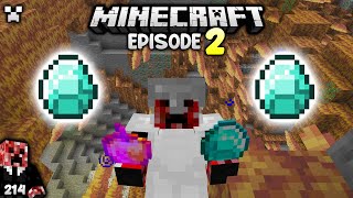 My BEST Minecraft Caving Session Yet  Pythons World Minecraft Survival Lets Play Ep2 [upl. by Acalia]