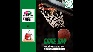 Serie D  LA SPORTIVA GAVIRATE  BASKET TAVERNERIO 18032022 [upl. by Felske757]