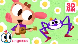 ITSY BITSY SPIDER 🕷️🏠  More Nursery Rhymes  Lingokids [upl. by Roselyn]