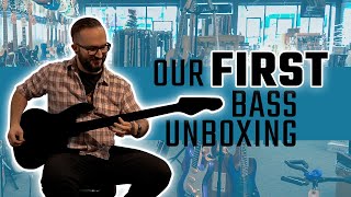 Unboxing the ESP LTD AP4 Bass Guitar  Heid Music [upl. by Aydiv213]