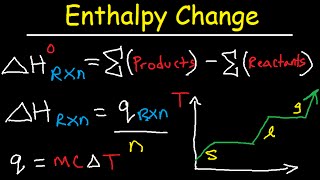 Enthalpy Change of Reaction amp Formation  Thermochemistry amp Calorimetry Practice Problems [upl. by Awe124]