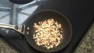 Chef Dave Tips How to toast almonds [upl. by Jollanta]