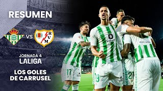 ¡Willian José hizo vibrar al Benito Villamarín  Resumen del Real Betis 10 Rayo Vallecano [upl. by Anirbaz866]