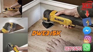 Herramienta Oscilante MULTICORTADOR DEWALT DWE315K [upl. by Rambort]