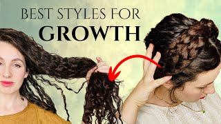 Protective Hair Styles for Long Hair Growth [upl. by Elyagiba]