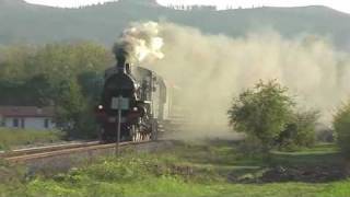 PASSAGGIO LOCOMOTIVA A VAPORE 640 121 [upl. by Llehsem]