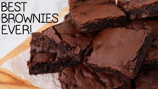 The Best Brownie Recipe EVER vegan [upl. by Audri]