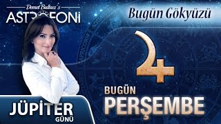 Bugün 4 Ocak 2024 perşembe günlük burç yorumu Astrolog Demet Baltacı astroloji burçlar haber [upl. by Eam]