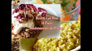 Riso 1000 Ricette Assolutamente da Provare  1000 Best Recipes With Rice [upl. by Tanner]