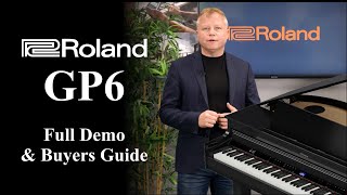 Roland GP6 Digital Grand Piano Buyers Guide  Bonners Piano Centres [upl. by Naujyt]