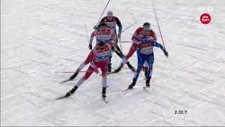 JOHANNES HØSFLOT KLÆBO wins GOLD in WC Seefeld 2019 [upl. by Elletsirk129]