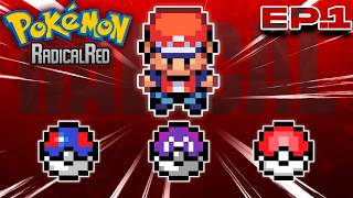 Pokémon RADICAL RED pero TODOS LOS POKÉMON son RANDOM  Ep1 [upl. by Oiratno]