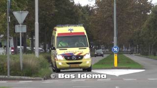 Ambulance 12155 spoedmelding Velserbroek [upl. by Stroup570]