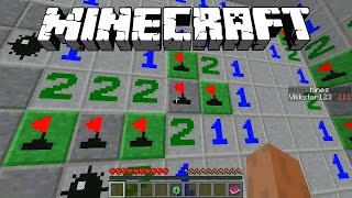 Minecraft MiniGame MINESWEEPER 3D with Vikkstar123 Minecraft 18 Puzzle Game [upl. by Accire270]