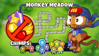 The ULTIMATE Black Border Guide for Monkey Meadow No Monkey Knowledge Bloons TD 6 [upl. by Lundeen]