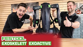 Festool Exoskelett ExoActive im Test [upl. by Magda846]