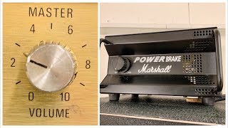 Master Volume VS Attenuator  How to get MARSHALL Tube tone at home [upl. by Ruberta]