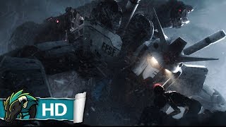 頭號玩家片段1080P  機械哥斯拉 VS 高達RS78  Ready Player One Godzilla VS Gundam [upl. by Ardelle]