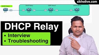 DHCP Relay Interview Based Session With Troubleshooting How DHCP Relay Work In Company Network [upl. by Htez]