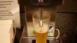 Asahi Beer Dispenser Automatic Tokyo [upl. by Yrrok]