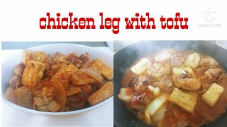 Chicken leg with tofu by Naturelovers VlogHK [upl. by Sorvats]