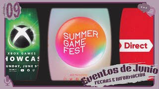 Calendario de Eventos de Videojuegos en Junio 2024 ¡Fechas Anuncios y Novedades [upl. by Gibrian]