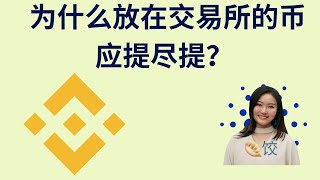 为什么放在交易所的币应提尽提？ ada币 挖矿 币圈 质押 [upl. by Etteniuqna]