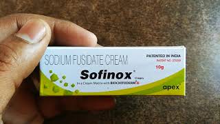 Sofinox Cream Uses Hindi  Sofinox cream  Sodium Fusidate Cream  Fusidate cream [upl. by Simon523]