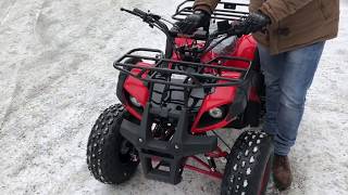 Proba Atv 125 cc roata 8” [upl. by Leirea188]