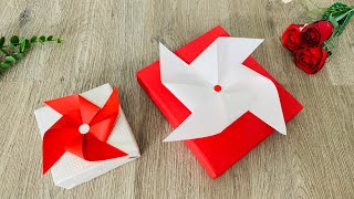 Geschenke verpacken  einfache Anleitung  Basteln mit papier  DIY Geschenke [upl. by Htenaj]