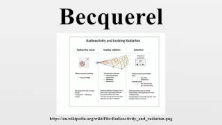 Becquerel [upl. by Halyk]