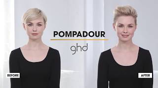 Pompadour  ghd Hairstyle HowTo [upl. by Snell]